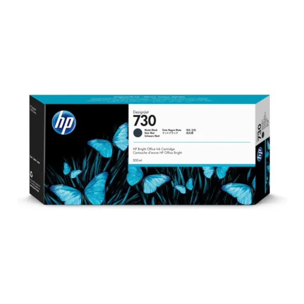 Cartucho de Tinta Plotter HP 730 Negra mate
