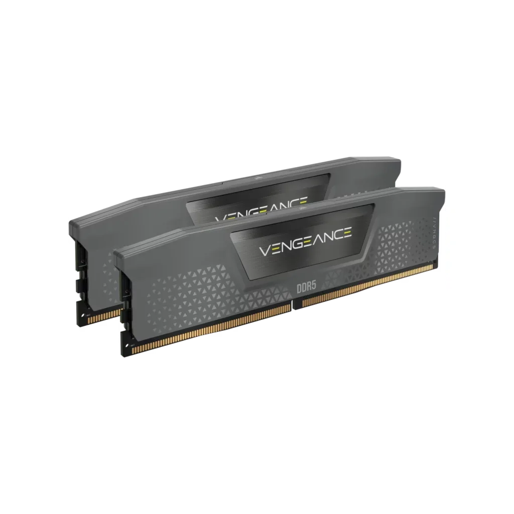 Memoria Ram UDIMM CORSAIR VENGEANCE 32GB DDR5 6000MHz CL30 1.40V (2 x 16GB) Negro