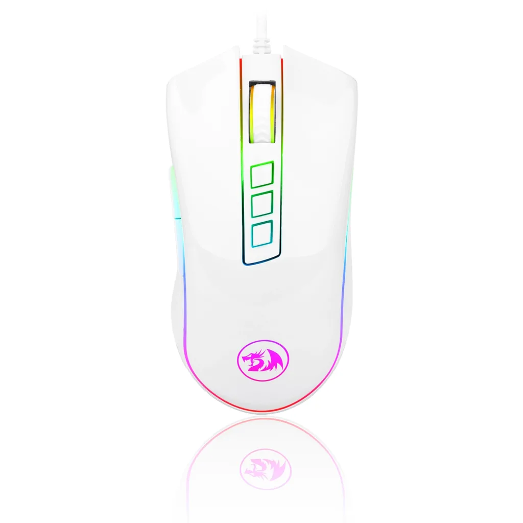 Mouse Redragon Cobra M711 Blanco