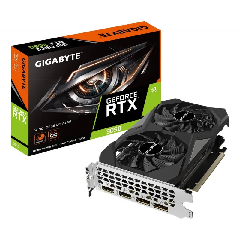 PLACA DE VIDEO GIGABYTE RTX 3050 GDDR6 6GB