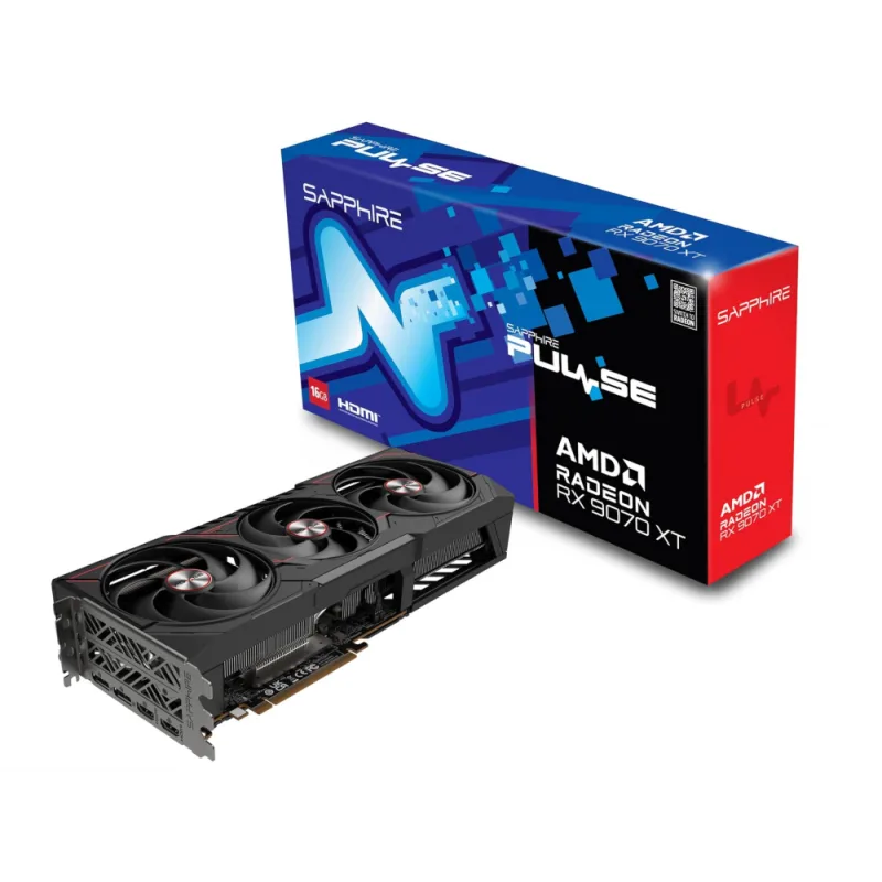 PLACA DE VIDEO SAPPHIRE PULSE RADEON RX 9070 XT 16GB
