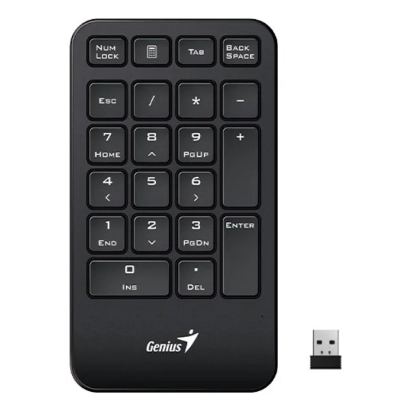 TECLADO GENIUS NUMERICO WIRELESS NUMPAD 1000 BLACK